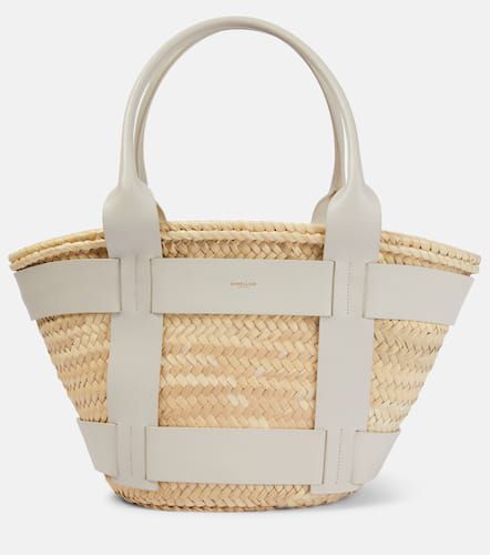 Borsa Santorini in fibra di palma e pelle - DeMellier - Modalova