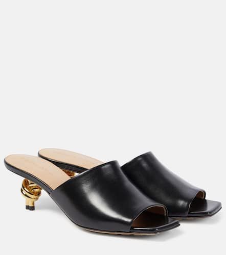 Knot 45 leather mules - Bottega Veneta - Modalova