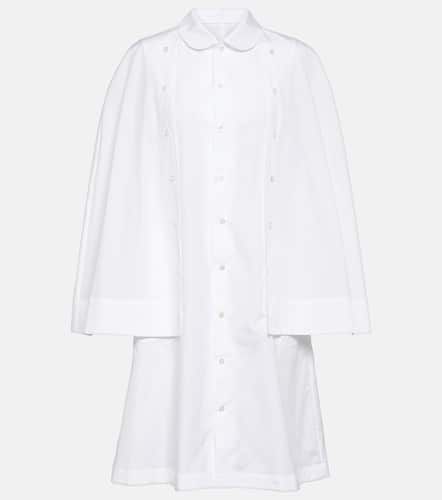 Cotton poplin shirt dress - Noir Kei Ninomiya - Modalova