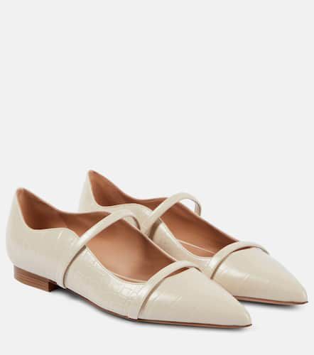 Maureen leather ballet flats - Malone Souliers - Modalova