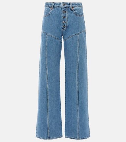 High-Rise Flared Jeans Moon - Marine Serre - Modalova