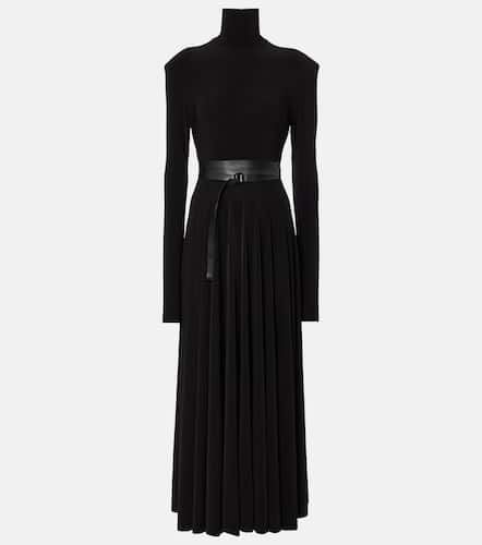 Belted turtleneck midi dress - Norma Kamali - Modalova