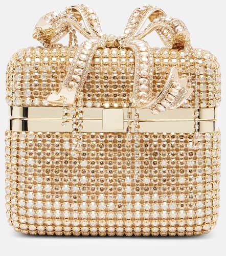 Mini crystal-embellished vanity bag - Self-Portrait - Modalova