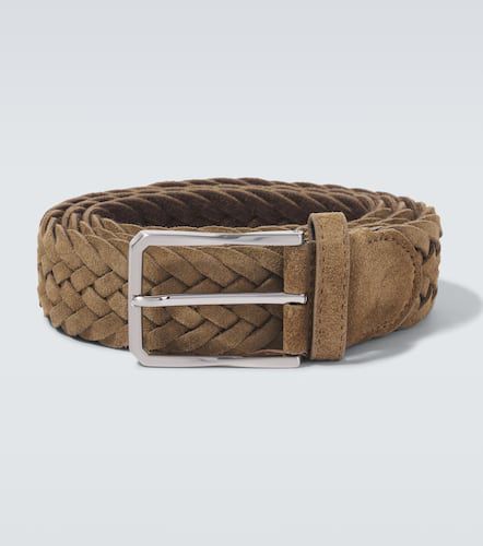 Canali Braided suede belt - Canali - Modalova