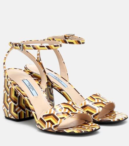 Prada Sandalias de piel estampadas - Prada - Modalova