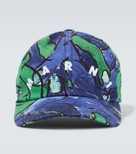 Bestickte Baseballcap aus Baumwolle - Marni - Modalova