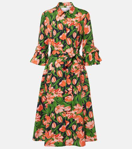 Hemdblusenkleid aus einem Baumwollgemisch - Carolina Herrera - Modalova