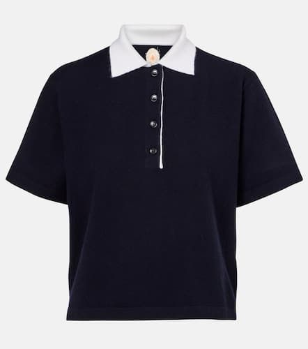 Cropped cashmere polo shirt - Jardin des Orangers - Modalova