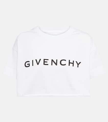 Givenchy T-shirt cropped con logo - Givenchy - Modalova