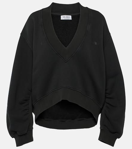Cropped cotton fleece sweater - The Attico - Modalova