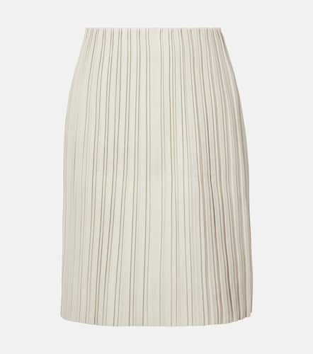 Róhe Falda midi de piel plisada - Rohe - Modalova