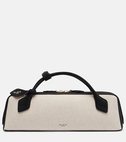 Alaia Le Teckel canvas clutch - Alaia - Modalova