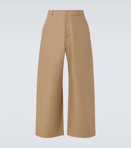 Pantalones anchos de sarga de algodón - Acne Studios - Modalova