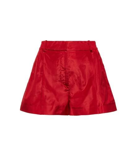 Valentino High-rise silk shorts - Valentino - Modalova