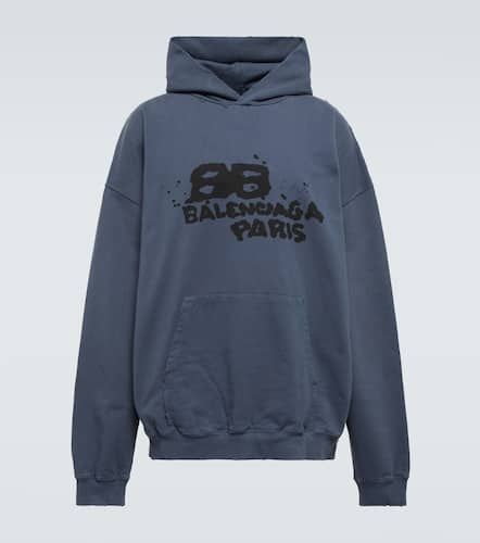 Balenciaga Hoodie BB aus Baumwolle - Balenciaga - Modalova