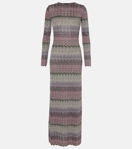 Missoni Open-back lamé maxi dress - Missoni - Modalova