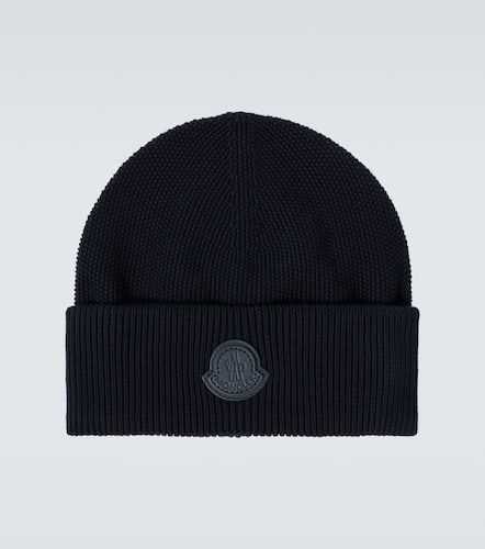 Moncler Cotton and cashmere beanie - Moncler - Modalova