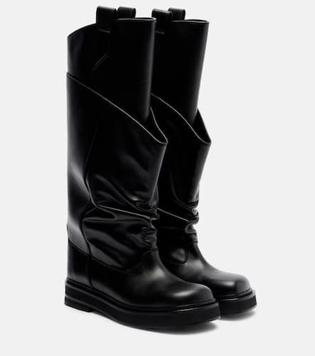 Anfibi Passeggiata in pelle - The Attico - Modalova