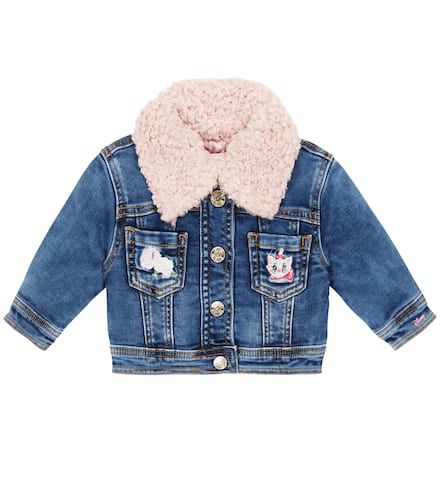 Baby - Giacca di jeans con ricamo - Monnalisa - Modalova