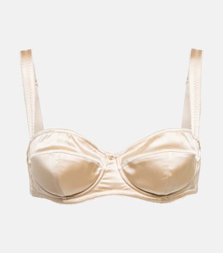 Reggiseno in misto seta - Dolce&Gabbana - Modalova