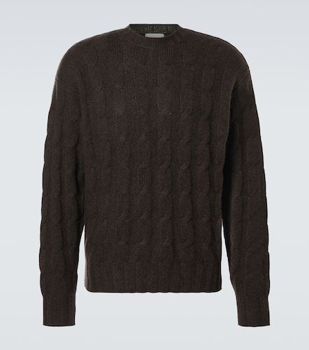 Pullover in cashmere a trecce - Le Kasha - Modalova