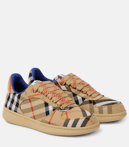 Zapatillas de lona con Check - Burberry - Modalova