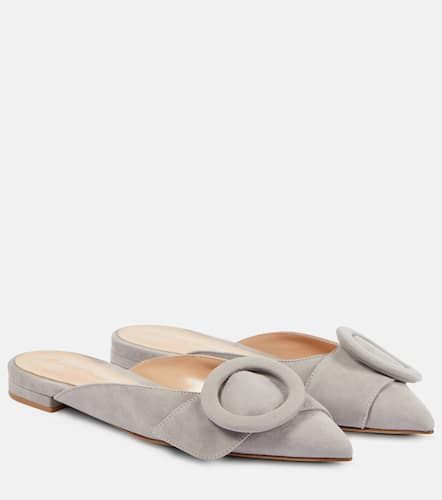 Slippers aus Veloursleder - Gianvito Rossi - Modalova