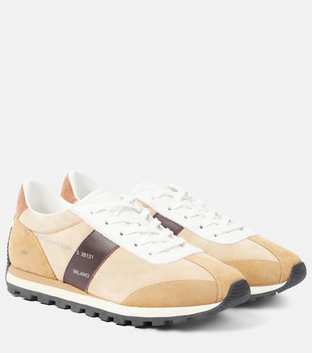 Sneakers aus Veloursleder mit Leder - Hogan - Modalova