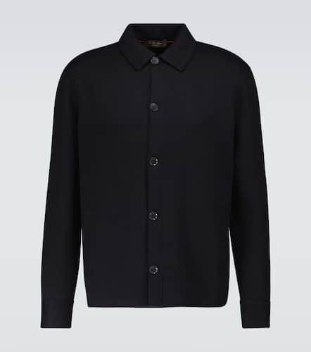 Whitney cotton, silk, and cashmere overshirt - Loro Piana - Modalova