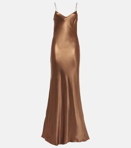 Galvan Provence satin maxi dress - Galvan - Modalova