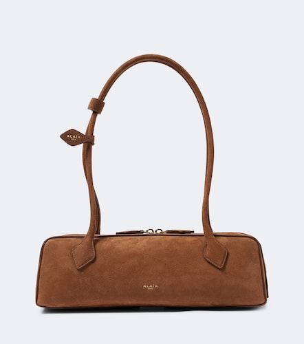 Le Teckel Medium suede shoulder bag - Alaia - Modalova