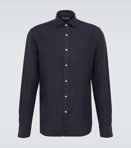 Aston silk and linen shirt - Ralph Lauren Purple Label - Modalova