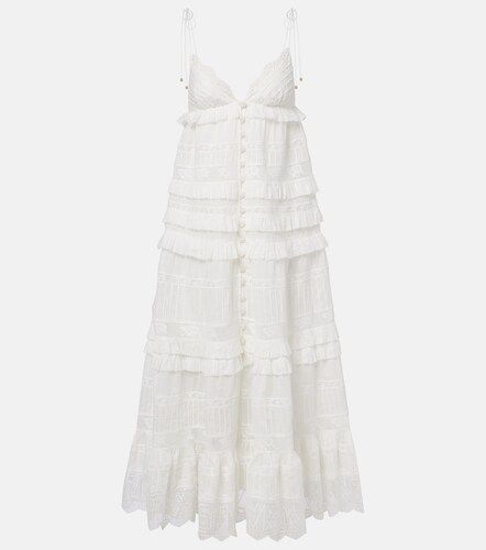 Vestido midi Solstice de algodón - Zimmermann - Modalova
