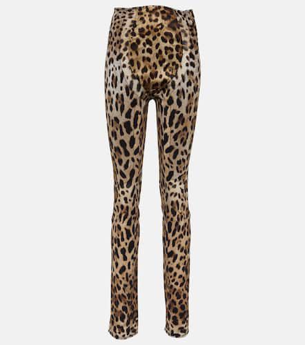 X Kim printed high-rise skinny pants - Dolce&Gabbana - Modalova