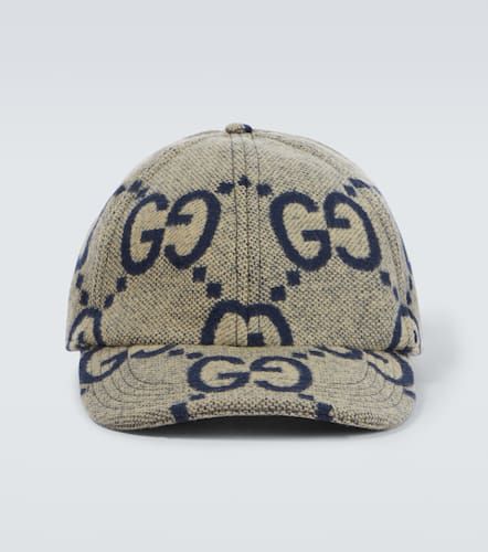 Cappello da baseball Jumbo GG in lana - Gucci - Modalova