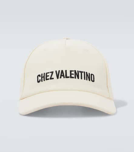 Gorra Chez Valentino de algodón - Valentino Garavani - Modalova