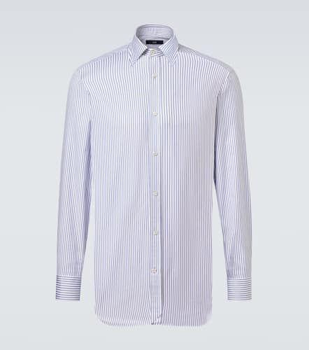 Oxford-Hemd aus Baumwolle und Wolle - Dunhill - Modalova
