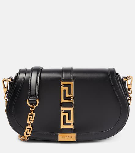 Greca Goddess leather shoulder bag - Versace - Modalova