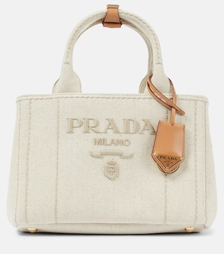 Jardiniere Small canvas top-handle bag - Prada - Modalova