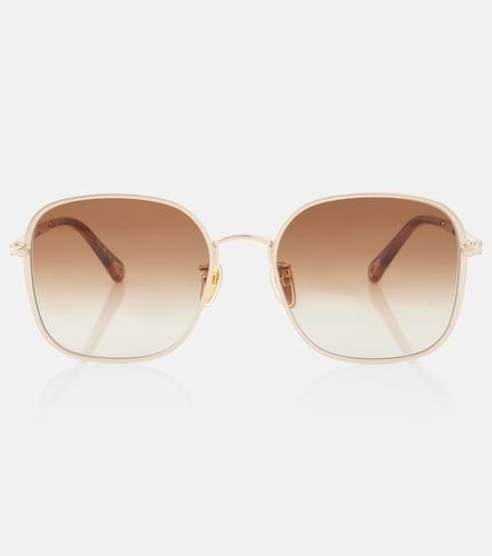 Chloé Gafas de sol cuadradas festoneadas - Chloe - Modalova