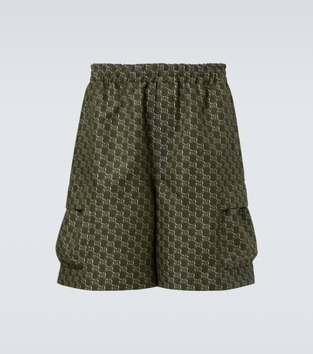 Shorts GG Shadow aus Baumwolle - Gucci - Modalova