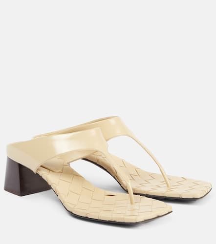 Marella 45 leather thong sandals - Bottega Veneta - Modalova