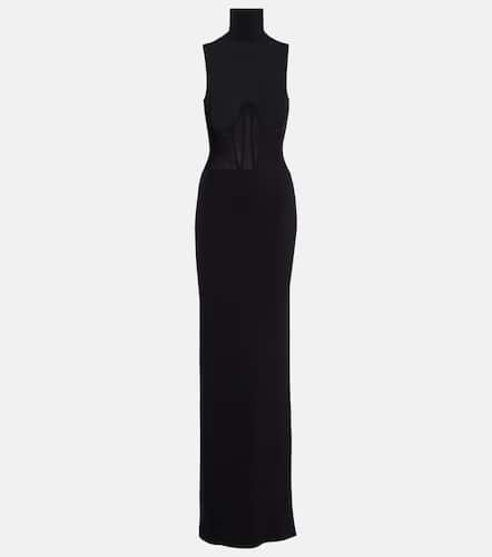 Gwyneth knitted corset maxi dress - Nensi Dojaka - Modalova