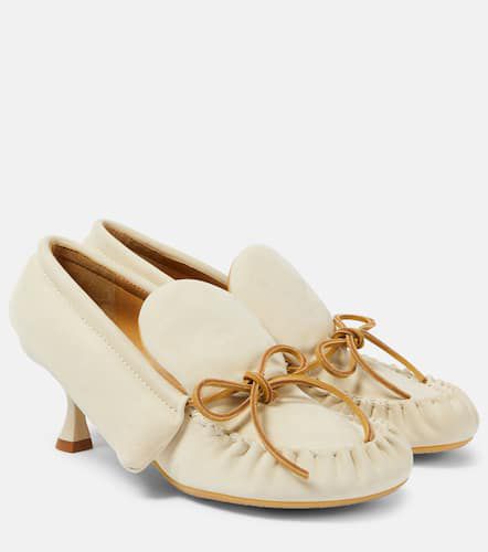 Loafer-Pumps aus Veloursleder - JW Anderson - Modalova