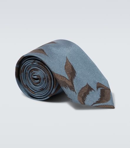 Dries Van Noten Printed silk tie - Dries Van Noten - Modalova