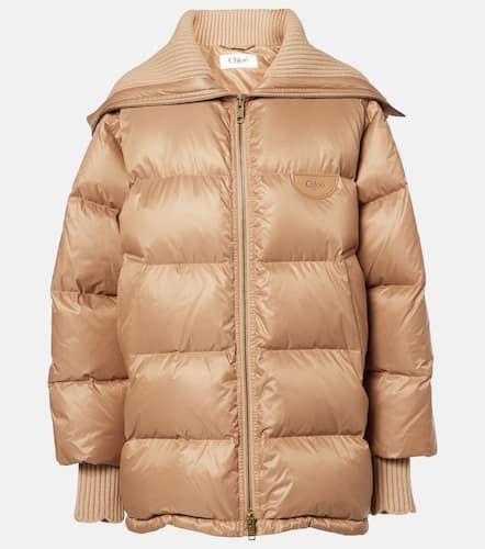 Chloe Oversized quilted down jacket - Chloe - Modalova