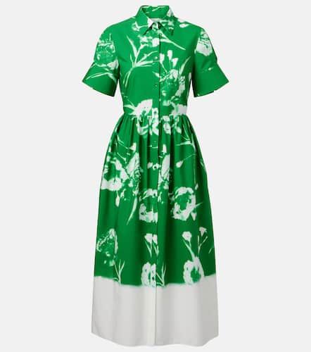 Hemdblusenkleid aus Baumwollpopeline - Erdem - Modalova