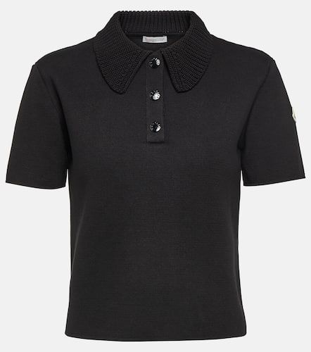 Moncler Cotton piquÃ© polo shirt - Moncler - Modalova