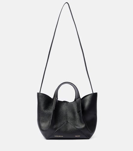 W11 Mini leather tote bag - Victoria Beckham - Modalova