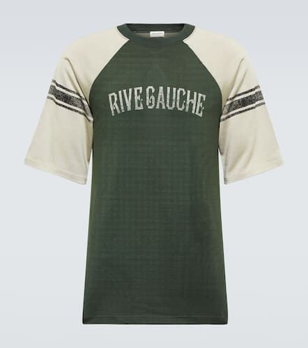Rive Gauche jersey T-shirt - Saint Laurent - Modalova